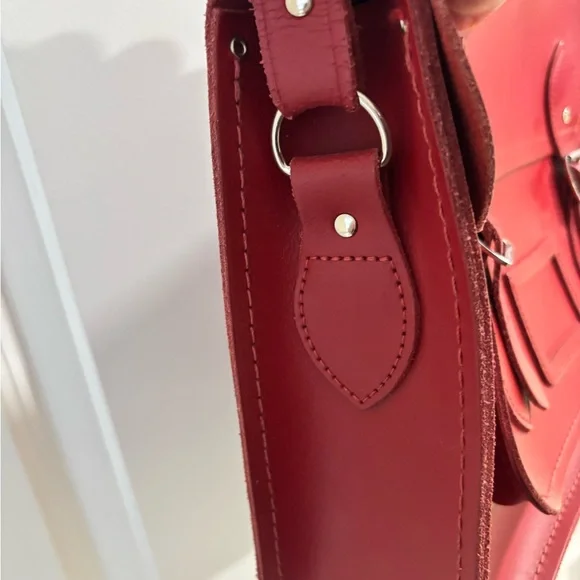 The Cambridge Satchel Company Cherry Red Satchel - Picture 4 of 11